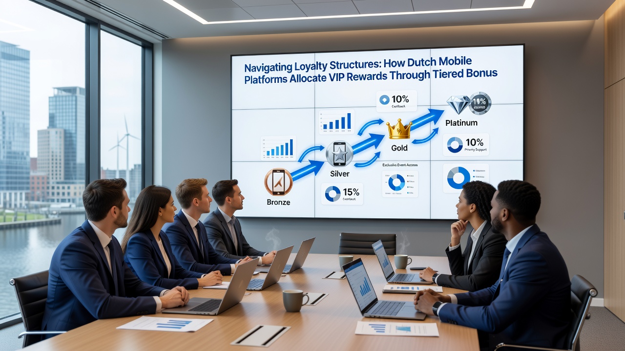Voorbeeld van puntenaccumulatie en VIP-tier progressie op een Nederlandse mobiele app