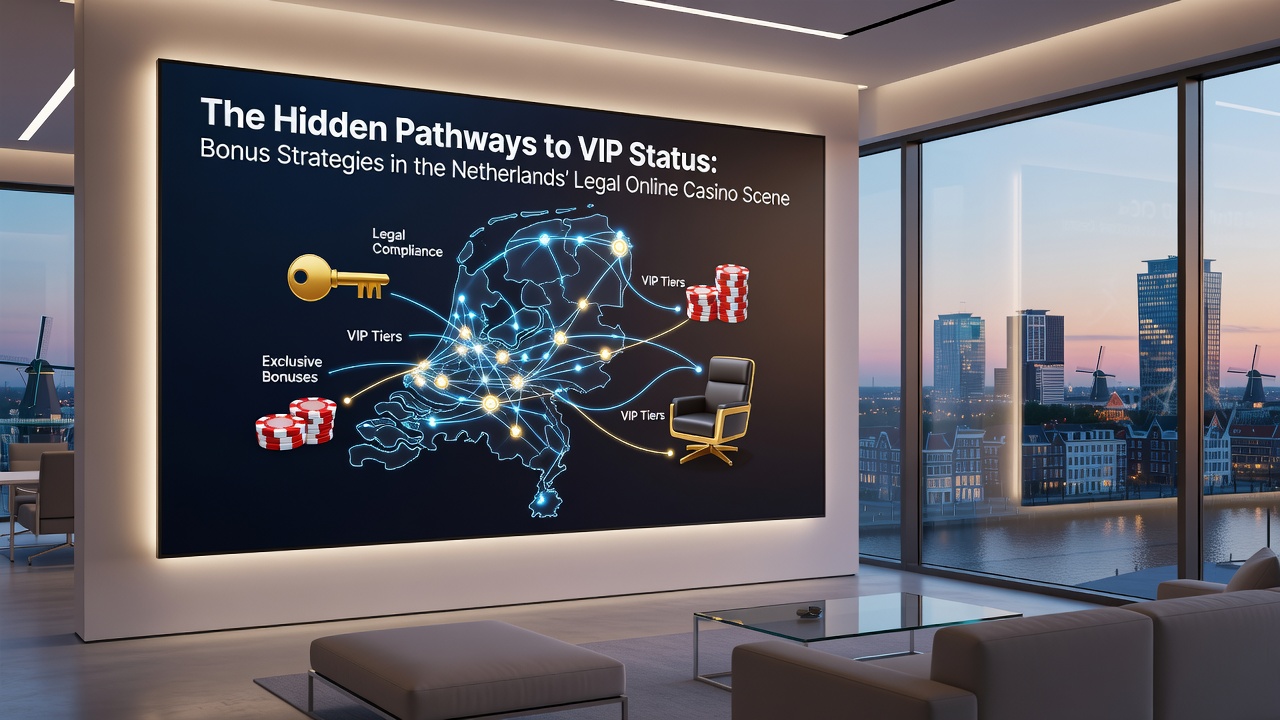 Grafiek die VIP-beloningen en bonusstrategieën in Nederlandse casino's illustreert